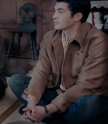 Henry Golding Nine Perfect Strangers S02 Brown Jacket