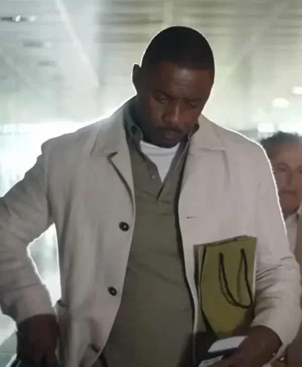 Hijack S01 Idris Elba White Jacket