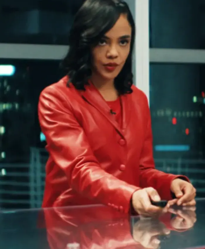 His and Hers Anna Andrews Red Blazer His and Hers Anna Andrews Red Blazer
