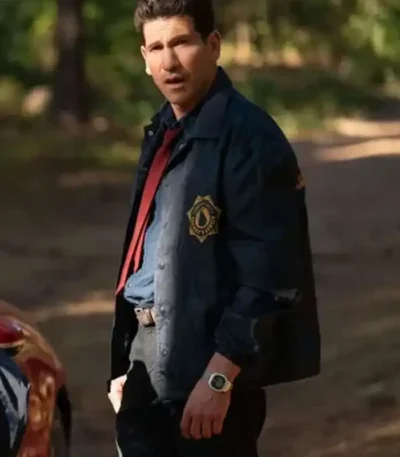 His and Hers Jon Bernthal Blue Jacket