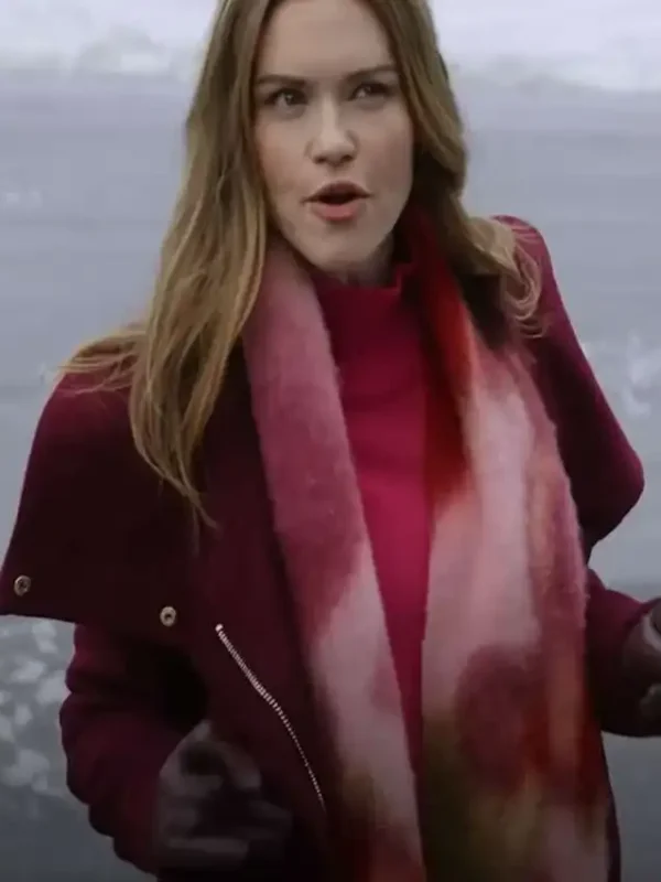 Holiday Touchdown A Bills Love Story Holland Roden Maroon Coat