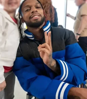 Holiday Touchdown Damar Hamlin Puffer Jacket