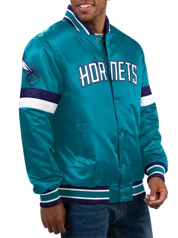 Home Game Charlotte Hornets Teal Jacket