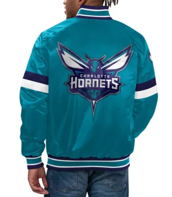 Home Game Charlotte Hornets Teal Jacket