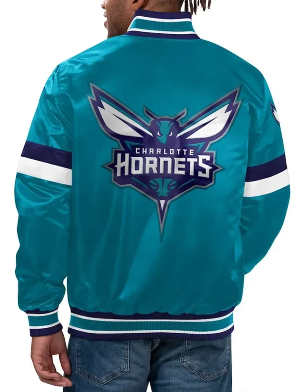 Home Game Charlotte Hornets Teal Jacket