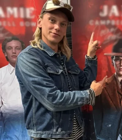 Comic Con 2026 Jamie Campbell Denim Jacket