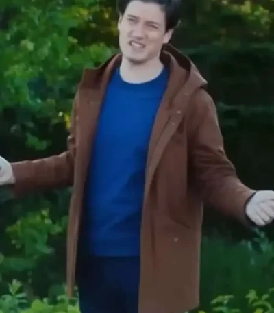 Hudson and Rex S08 Jesse Mills Brown Jacket