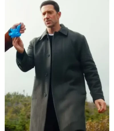 Hudson and Rex S08 Mark Hudson Grey Coat