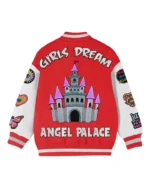 Huffman Stegaro Girl Dream Red Varsity Jacket