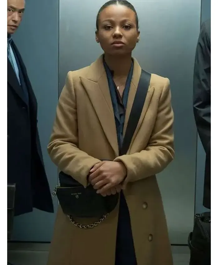 Industry Brown Harper Stern Wool Coat Industry Brown Harper Stern Wool Coat
