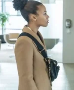 Industry Brown Harper Stern Wool Coat