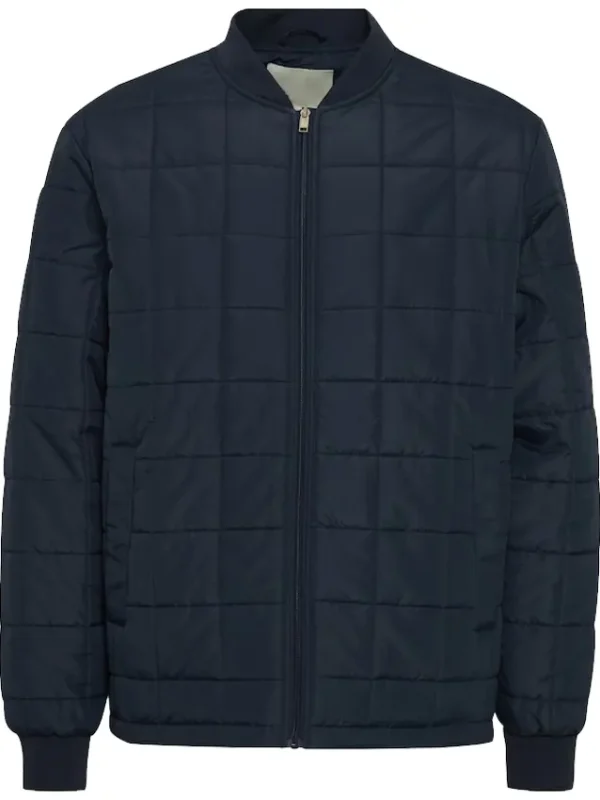 Industry Eric Tao Quilted Bomber Jacket