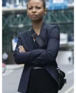 Industry Harper Blue Striped Blazer