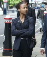 Industry Harper Blue Striped Blazer