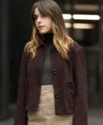 Industry S04 Hayley Clay Suede Jacket