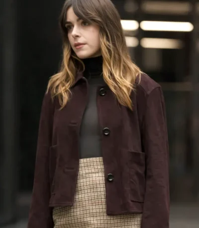 Industry S04 Hayley Clay Suede Jacket