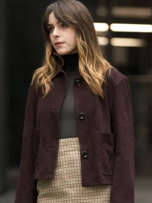 Industry S04 Hayley Clay Suede Jacket