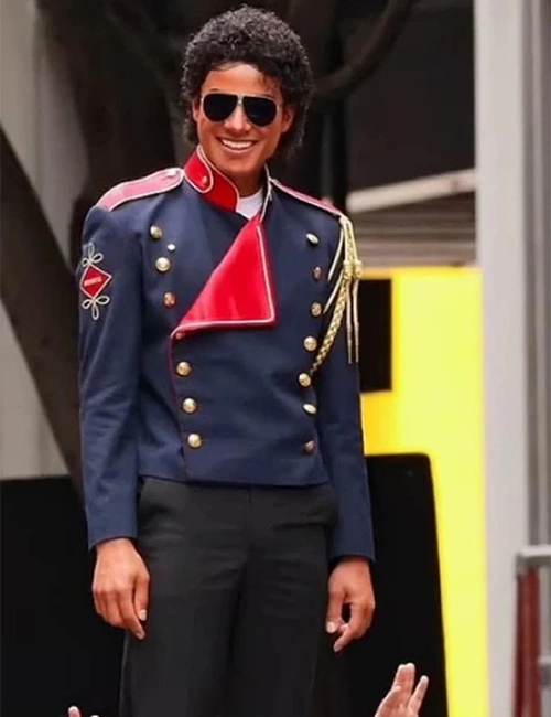 Jaafar Jackson Michael Blue Jacket Jaafar Jackson Michael Blue Jacket
