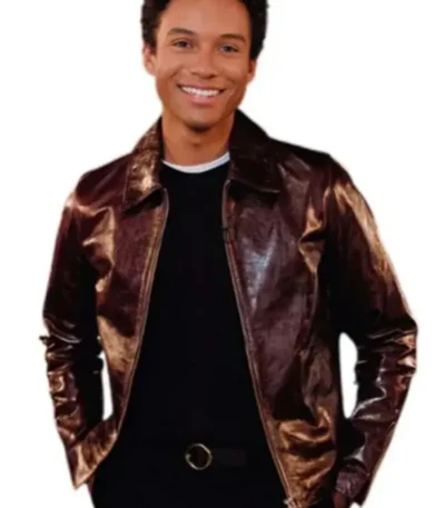 Jaafar Jackson Michael Leather Jacket