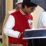 Jaafar Jackson Michael Red Jacket