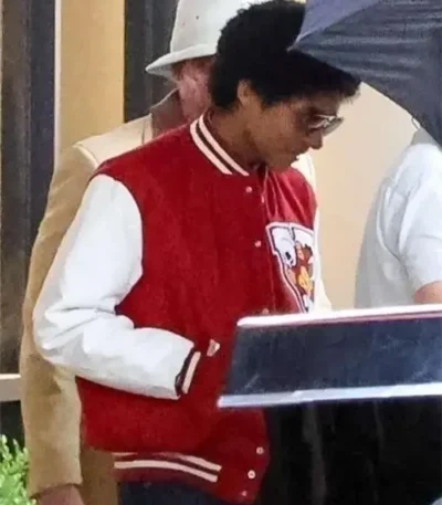 Jaafar Jackson Michael Red Jacket