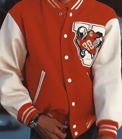 Jaafar Jackson Michael Red Jacket