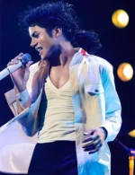 Jaafar Jackson Michael White Jacket