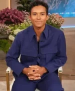 The Jennifer Hudson Show Jaafar Jackson Blue Jacket