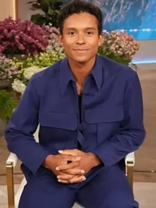 The Jennifer Hudson Show Jaafar Jackson Blue Jacket