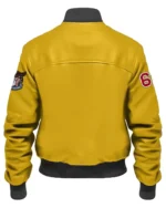 Jack Stegaro Bomber Leather Jacket