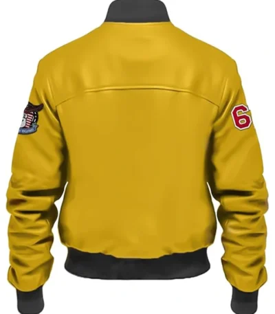 Jack Stegaro Bomber Leather Jacket
