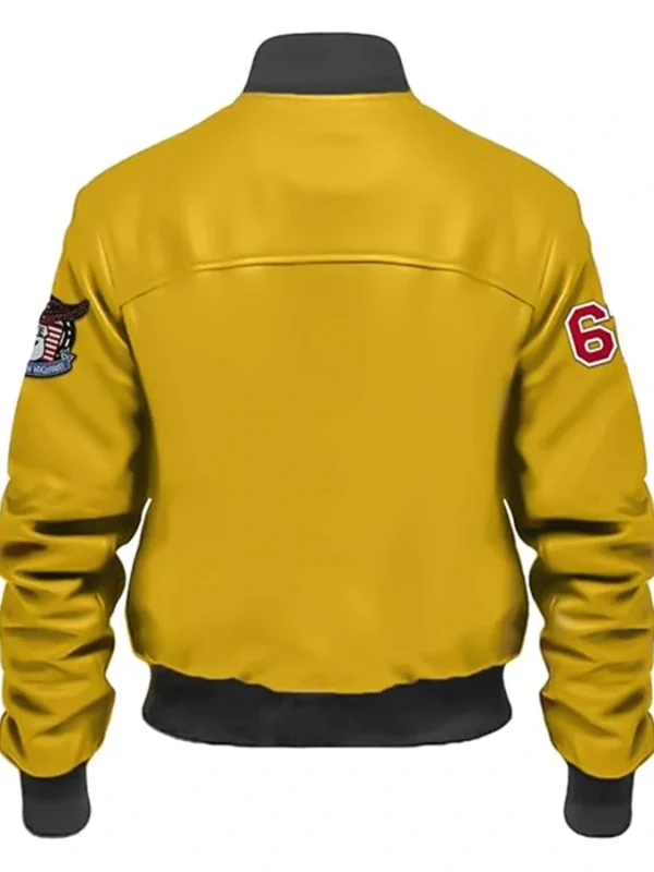 Jack Stegaro Bomber Leather Jacket