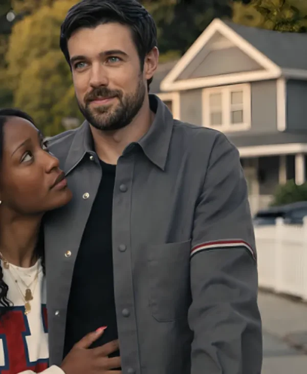 Jack Whitehall The Burbs Grey Jacket