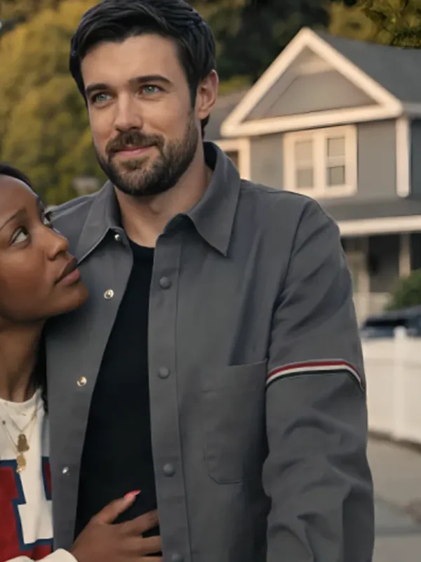 Jack Whitehall The Burbs Grey Jacket