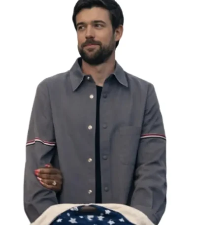 Jack Whitehall The Burbs Grey Jacket