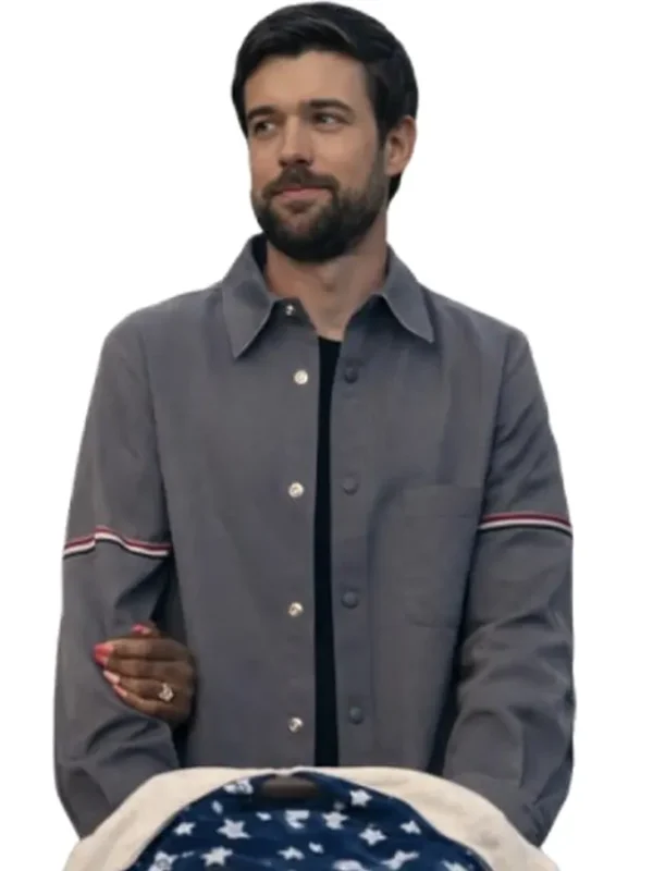Jack Whitehall The Burbs Grey Jacket