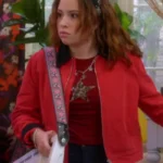Jade Castillo Electric Bloom S01 Red Jacket