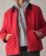Jade Castillo Electric Bloom S01 Red Jacket