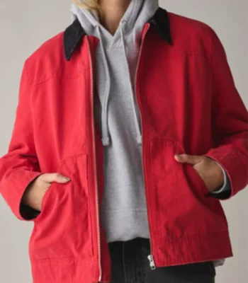 Jade Castillo Electric Bloom S01 Red Jacket