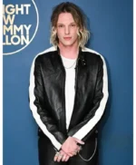 Jamie Campbell The Tonight Show Leather Jacket
