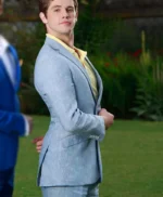 Jedidiah Goodacre Descendants Prom Notch Collar Blue Suit