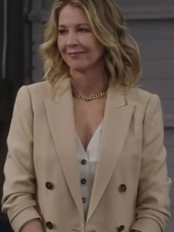 Jenna Elfman Shifting Gears S01 Beige Blazer