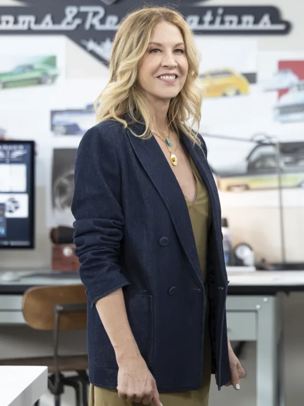 Jenna Elfman Shifting Gears S02 Blue Blazer