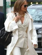 Jennifer Lopez Office Romance White Trench Coat