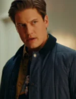 Jesse Mills Hudson And Rex S07 Blue Quilted Jacket