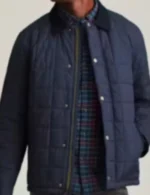 Jesse Mills Hudson And Rex S07 Blue Quilted Jacket