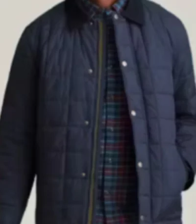 Jesse Mills Hudson And Rex S07 Blue Quilted Jacket
