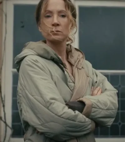 Joanne Froggatt MobLand Hooded Coat