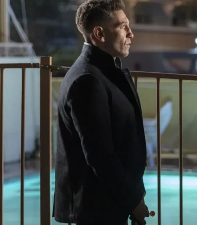 Jon Bernthal The Accountant 2 Black Coat