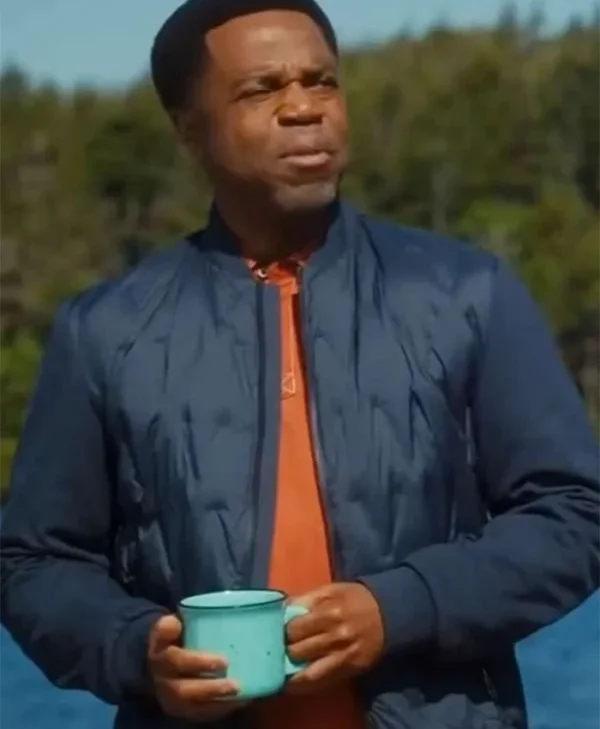 Joseph Donovan Hudson and Rex S08 Blue Quilted Jacket